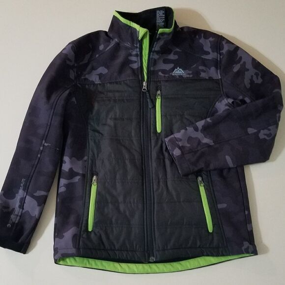 Snozu Winter Camo Coat LG 14/16 - Picture 1 of 11